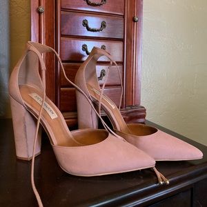 Steve Madden Tie Up Block Heels